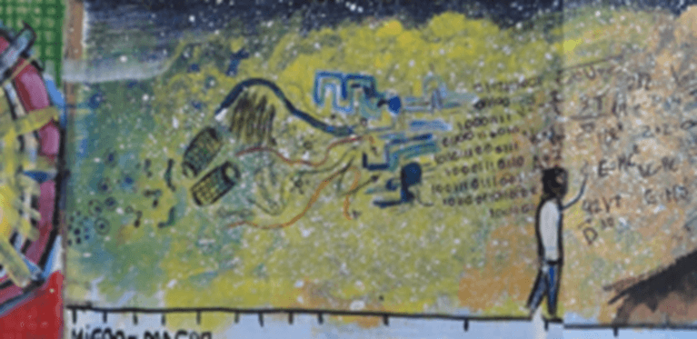 visão geral do muro